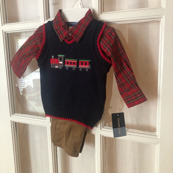 Great guy 12 month old holiday outfit - Picture 2 of 5